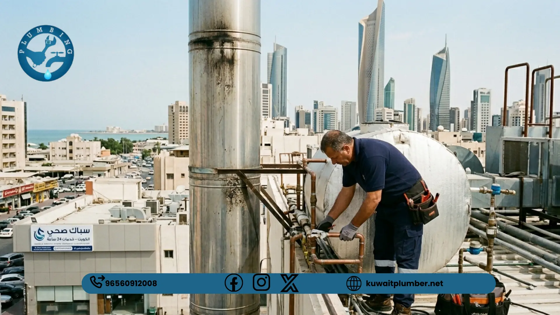 سباك صحي في الكويت