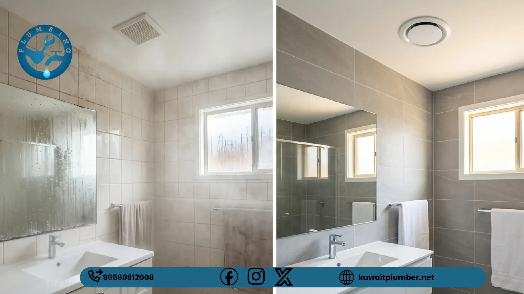 كيف تختار شفاط مركزي للحمامات بالكويت مناسب لك؟